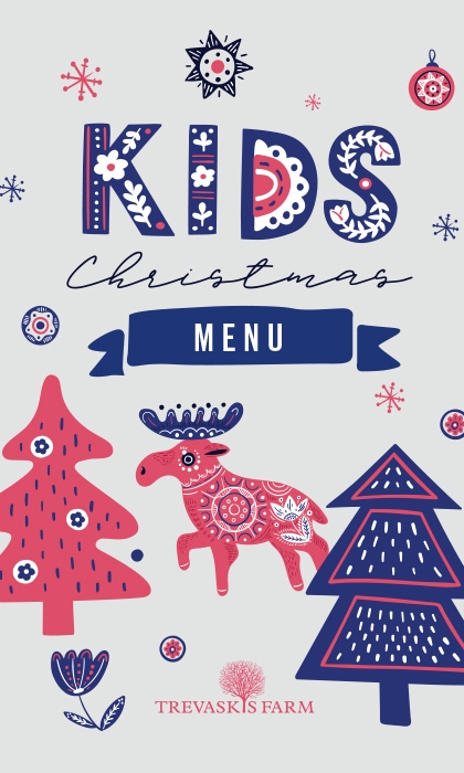 Children’s Christmas Menu 2024